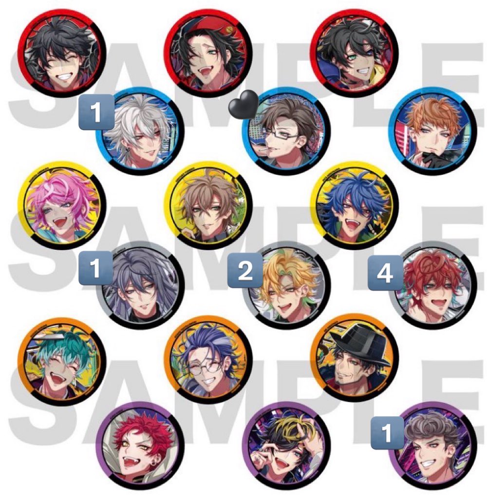 交換 譲渡】 ヒプノシスマイク ヒプマイ リバイバル 缶バッジ 譲：◎左