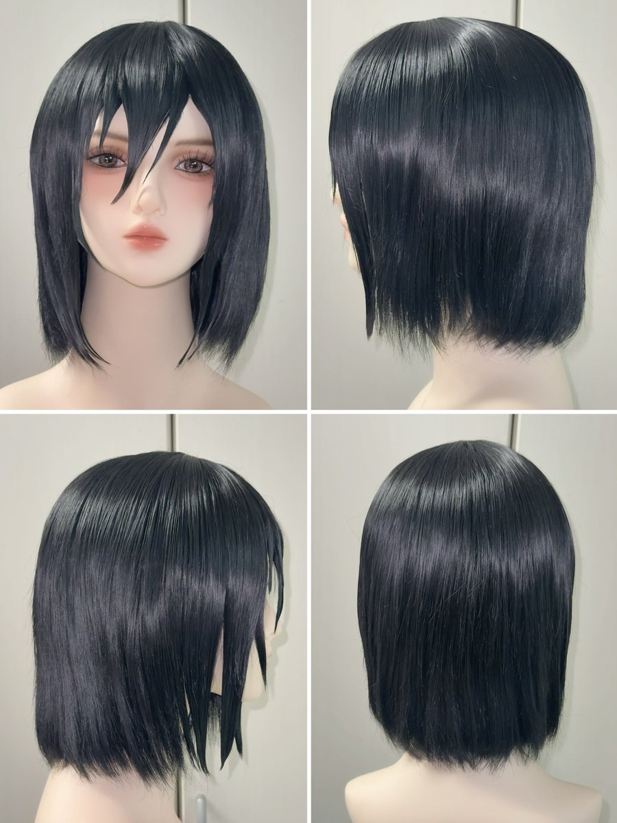 ウィッグオーダー依頼品/ #KEDウィッグ】 進撃の巨人 ミカサ