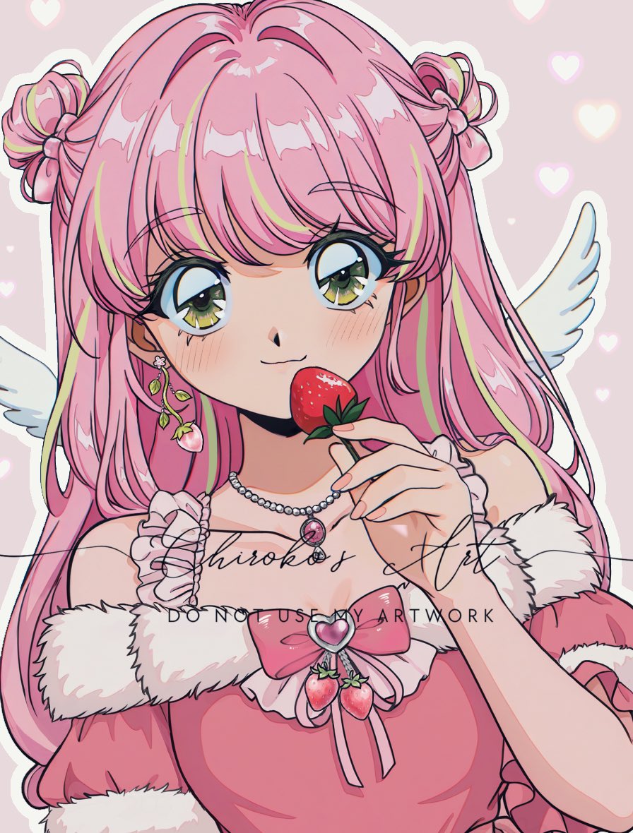 🎁2月イラストプレゼント企画🎁 当選者さま 💞🍓苺恋ゆあ😈🖤ྀིママVの