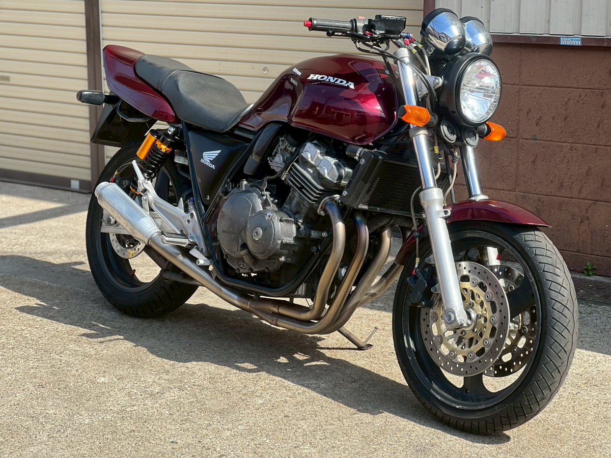 🏍️大阪発！CB400SF 販売中🏍️ NC31 (ワインレッド)入庫しました