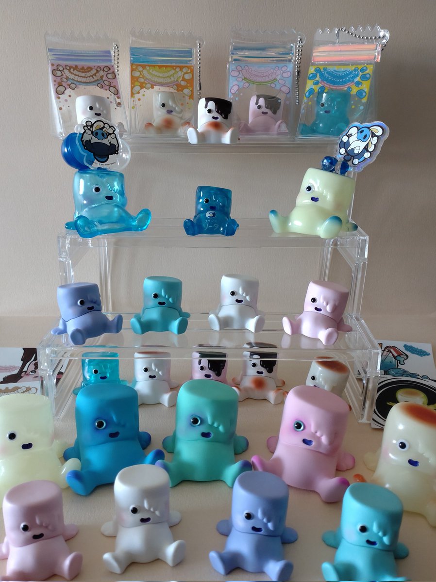 先週リビングデッドマシュマロのPOPUPに行ってきたー！もお可愛いすぎ