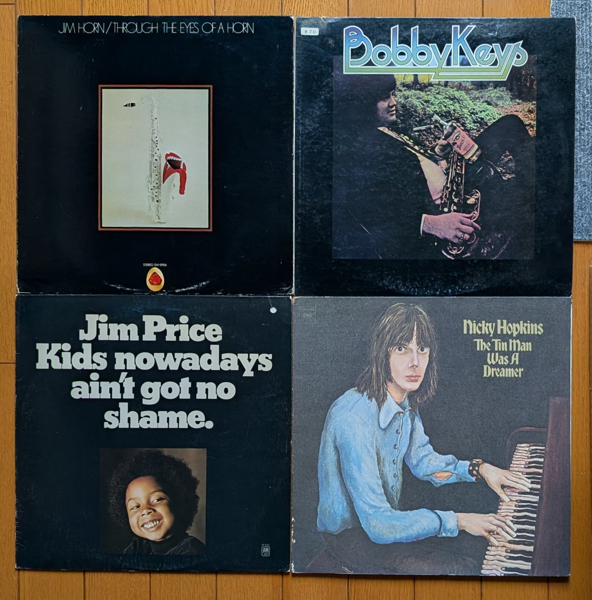 70年代前半のRolling Stonesのレコードにゲスト参加した方々、ソロ名義