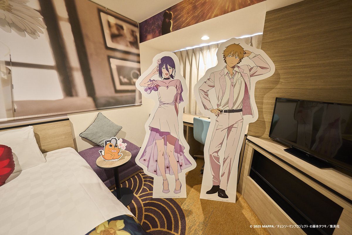 チェンソーマン の世界に浸れるホテルステイはいかがですか？ 劇場版