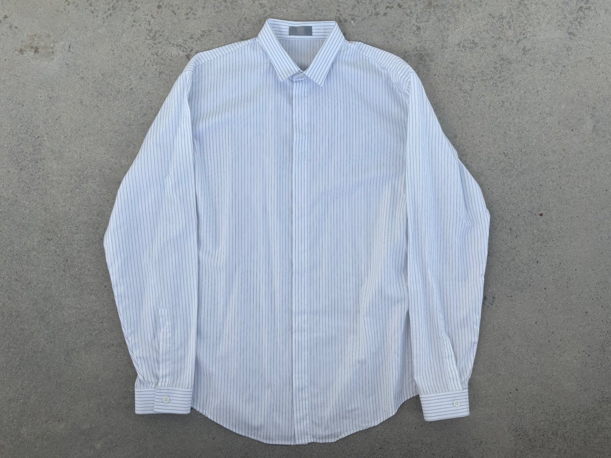 Dior Homme (07ss) by Hedi Slimane - Stripe Shirt L/S 久しぶりに