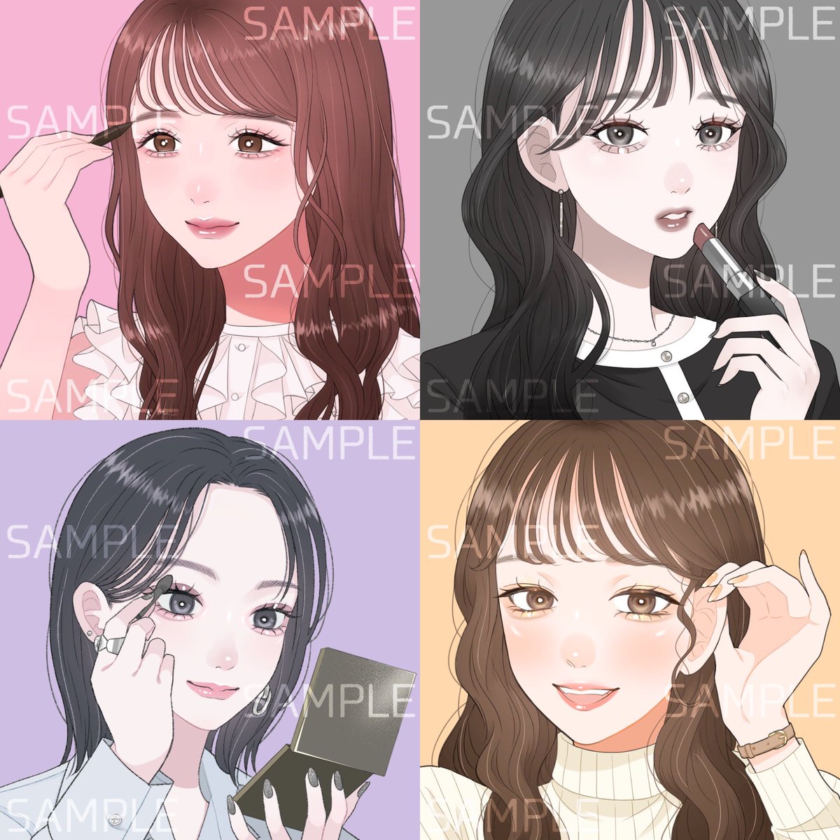 新生活応援アイコン企画🌸】 似顔絵イラスト通常¥5,000を 先着5名様