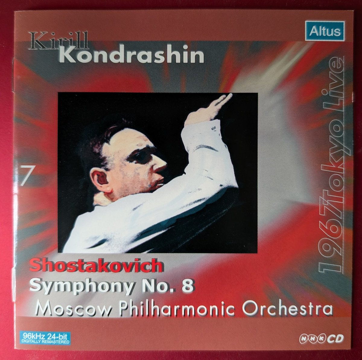 コンドラシン生誕祭 ショスタコーヴィチ交響曲第8番、モスクワ・フィル