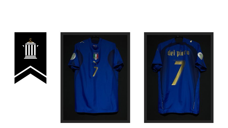 WC2006】 / Italy（H） / No.7 DEL PIERO 本日7日にちなみまして