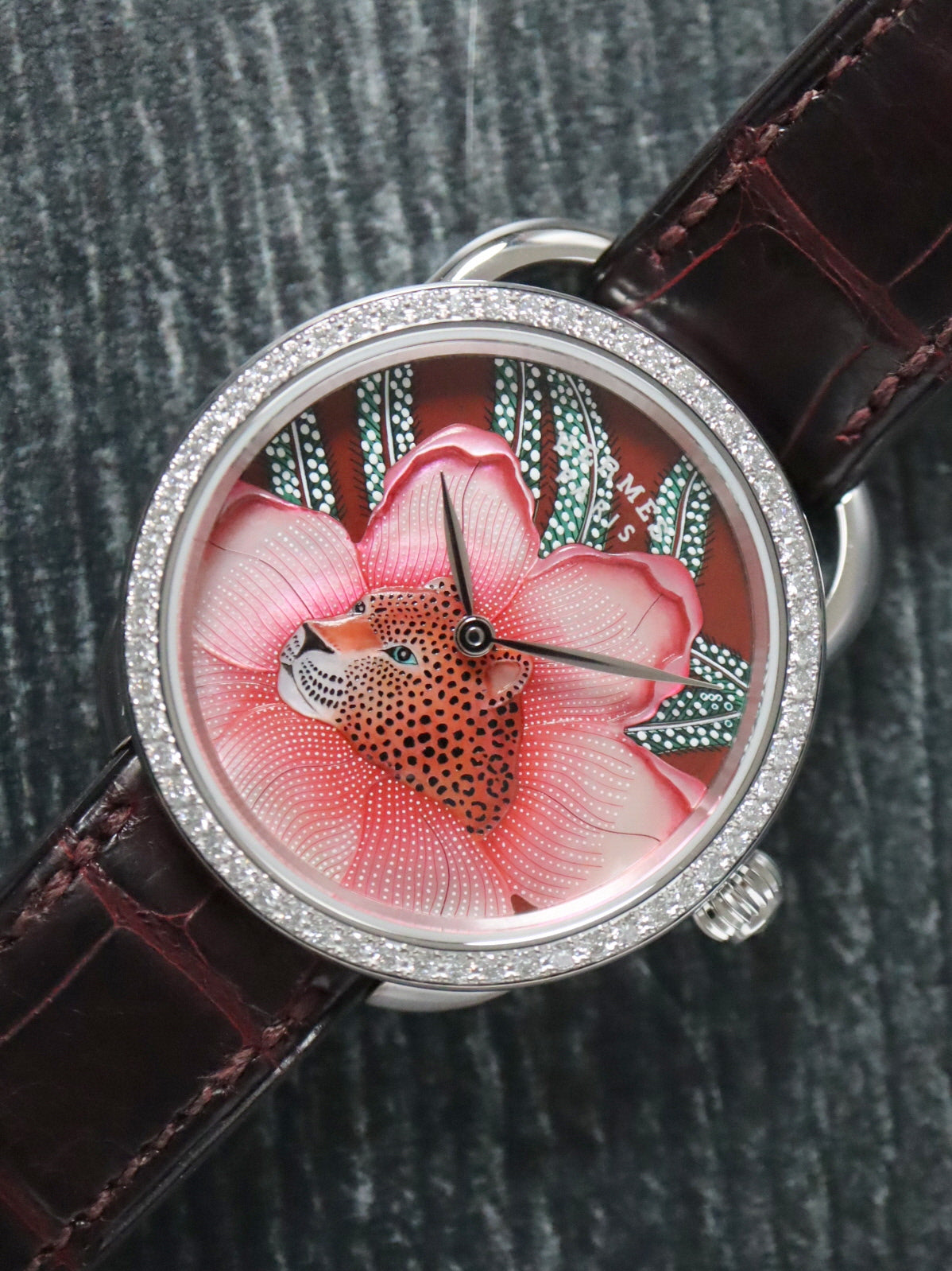 Hold - PD MEMO) 40939: Hermes 18k White Gold Arceau, Ref. AR6.A93b