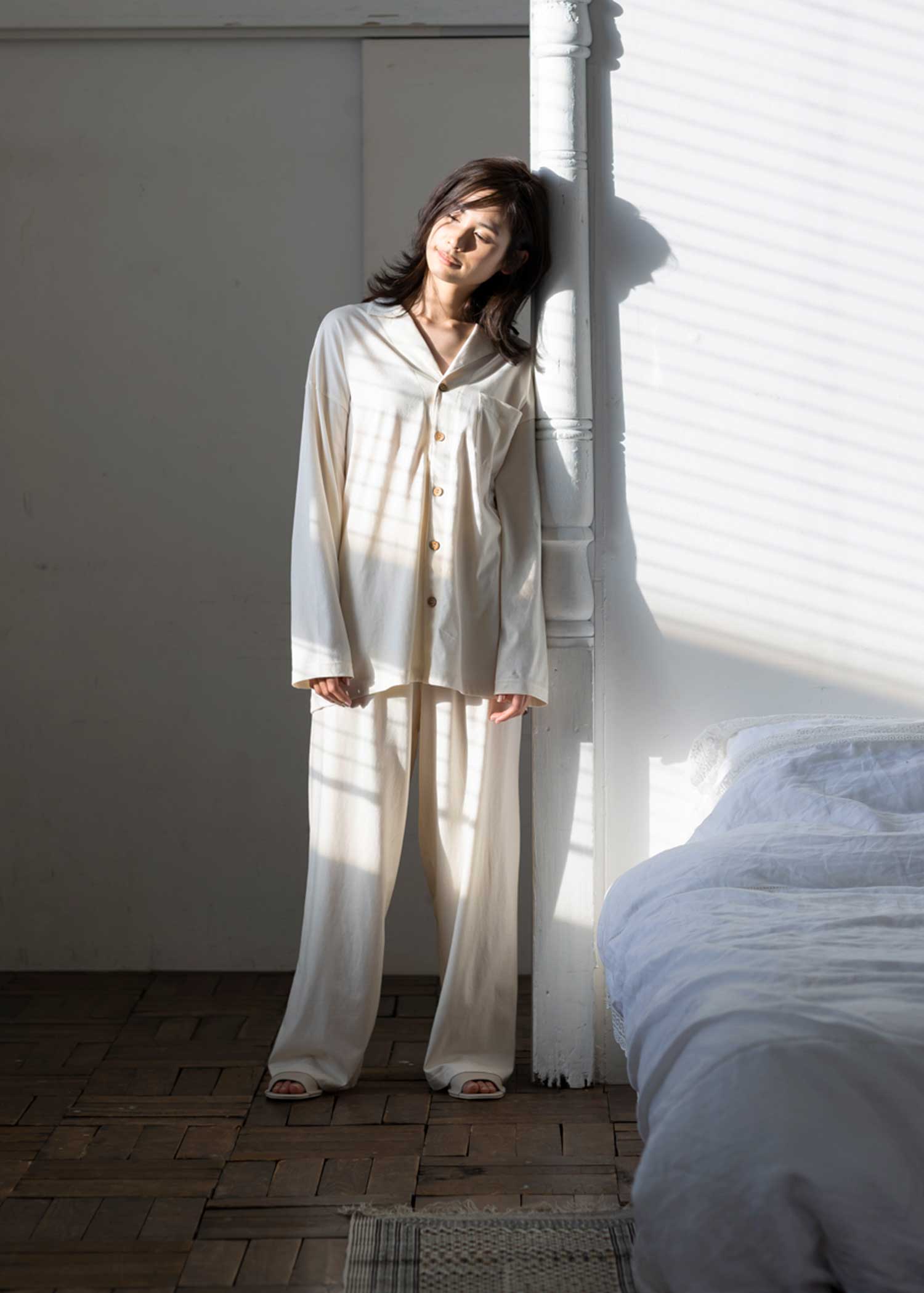 SLOW ORGANIC オーガニックコットン男女兼用パジャマ