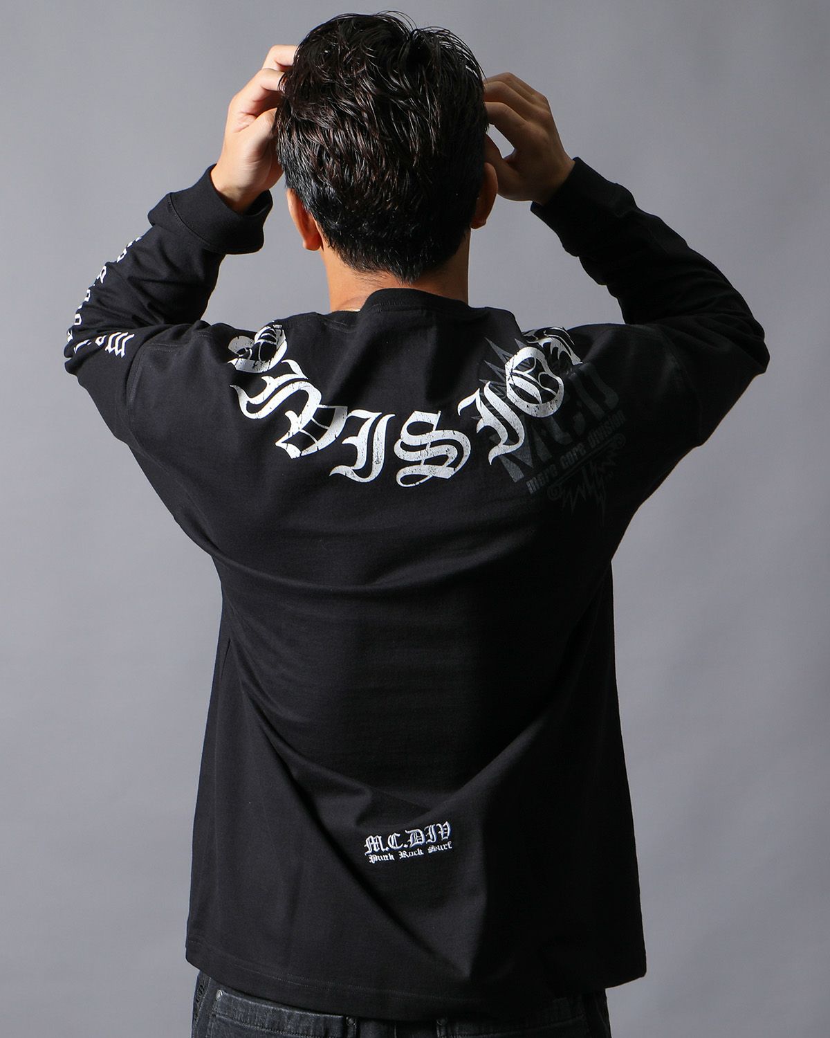 MCD] アラウンド ザ ネック ロゴ ロンT | PEET ONLINE STORE