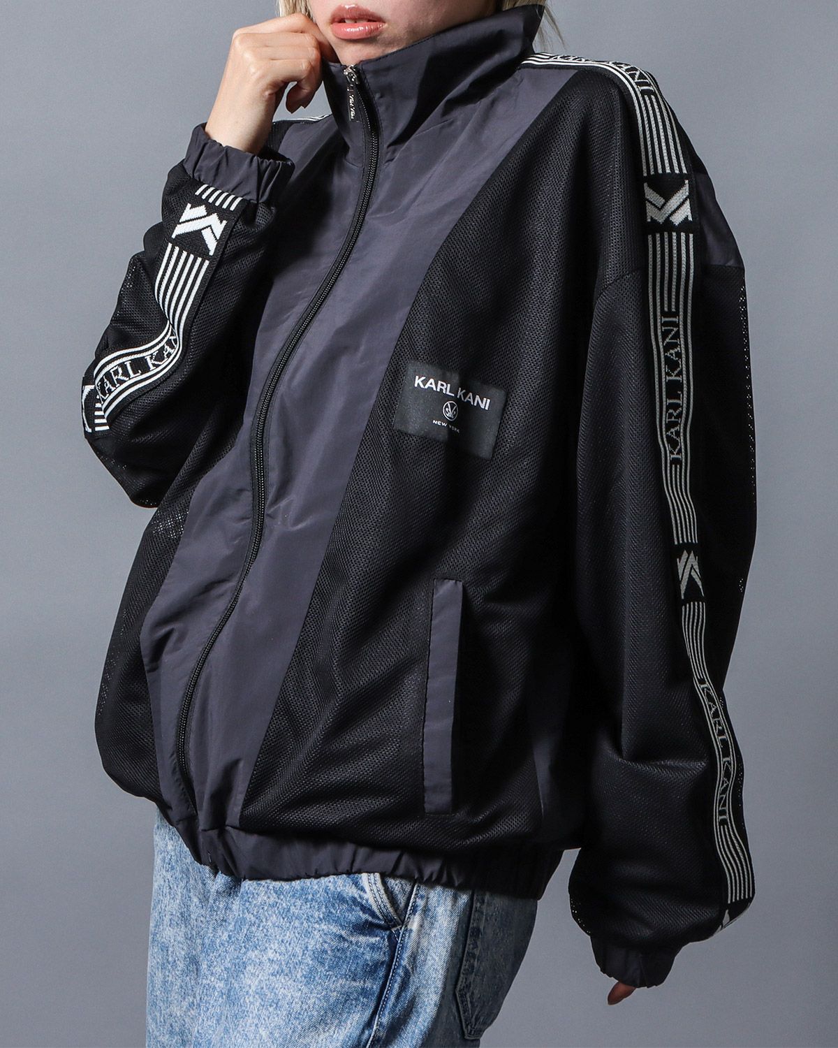 Karl Kani] ナイロン メッシュ トラックジャケット | PEET ONLINE STORE