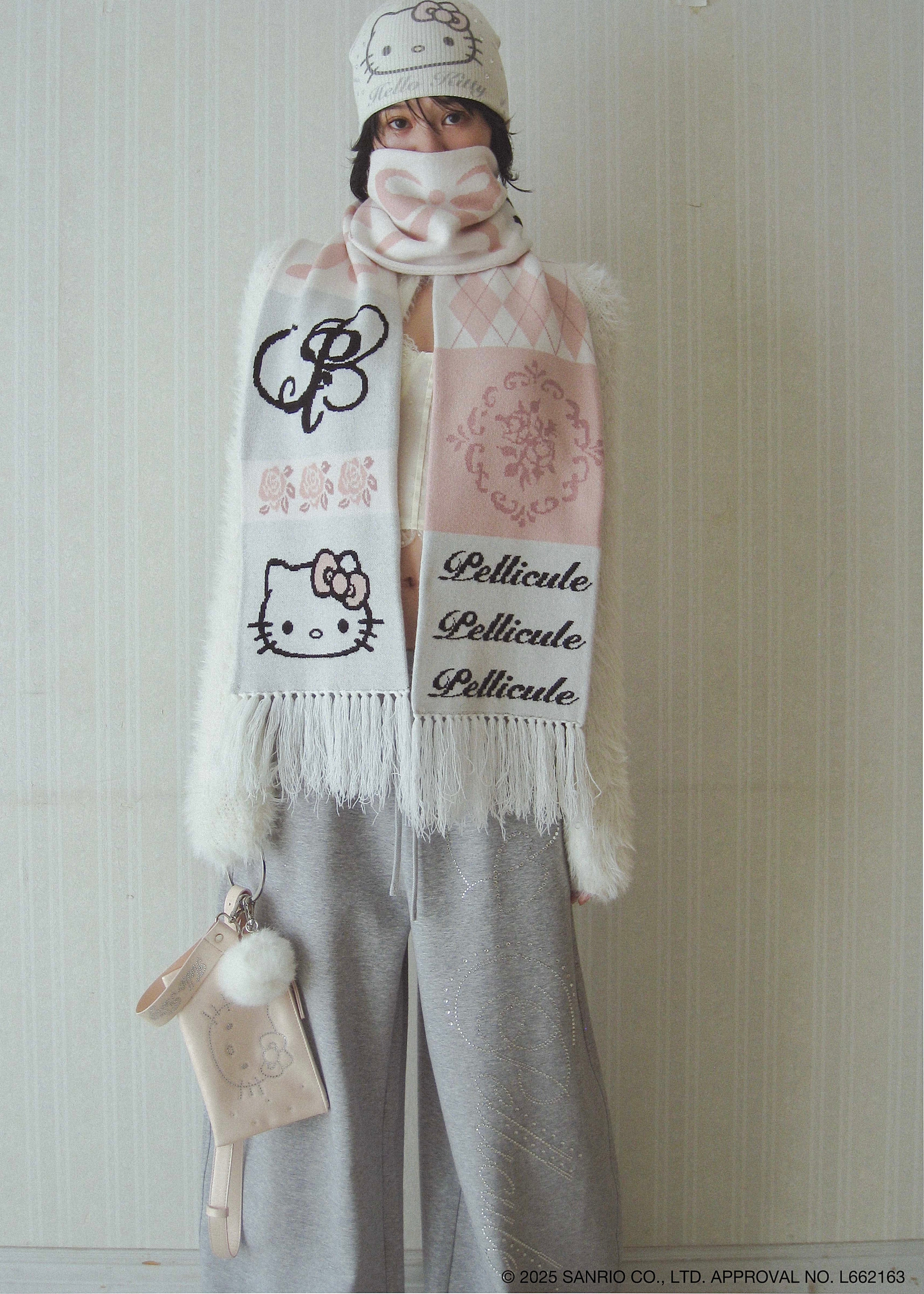 HELLO KITTY charm pouch shoulder｜PELLICULE | ぺリキュール