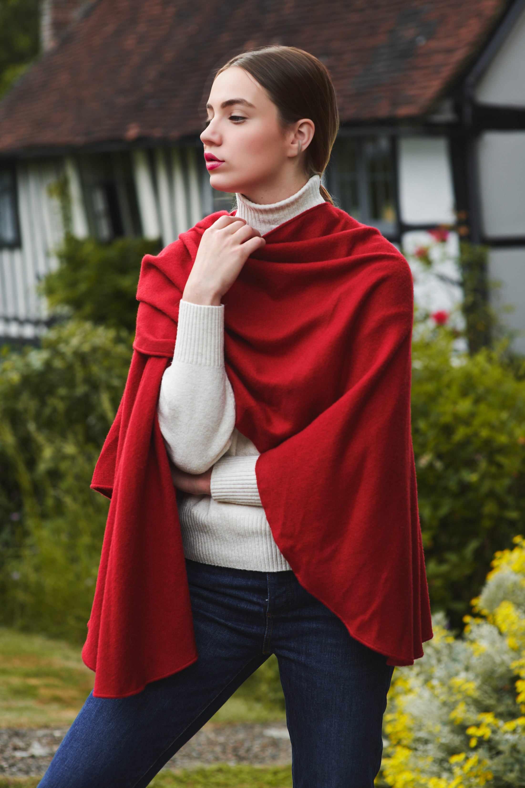 Baby Alpaca Ruana – Peruvian Link Alpaca Collection