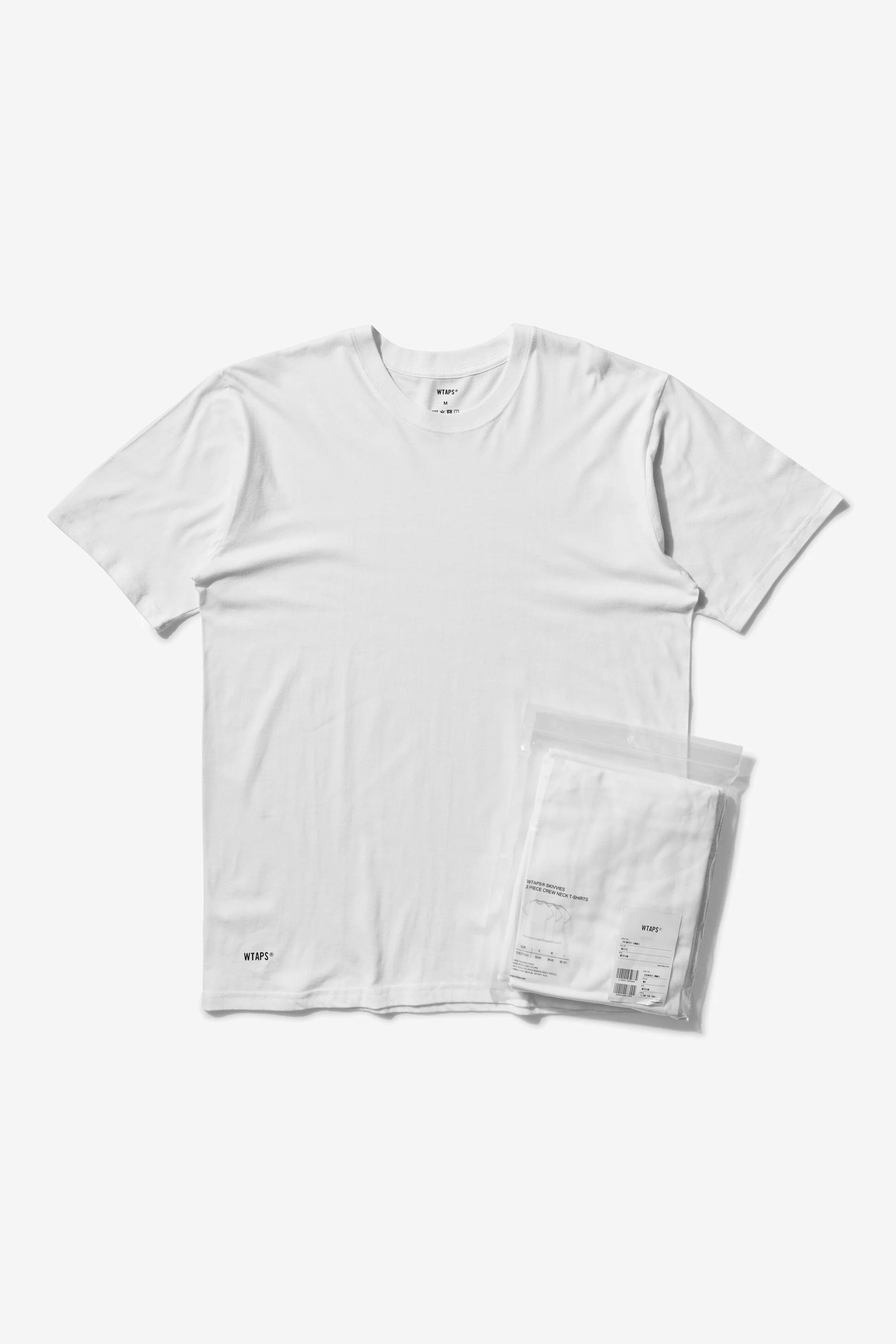 SKIVVIES BASIC TEE 3 PACK WHITE – P.A.M. (Perks And Mini)