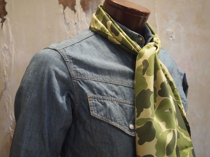 バズリクソンズ パラシュートクロス シルクスカーフ - JET RUG