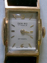 京都嵯峨野パーシモンのアンティーク・腕時計（ウォッチ・DEN-RO・デンロ）