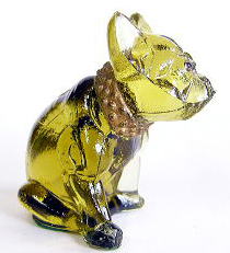 京都嵯峨野パーシモンのアンティーク・ウエストモアランド・ブルドッグ