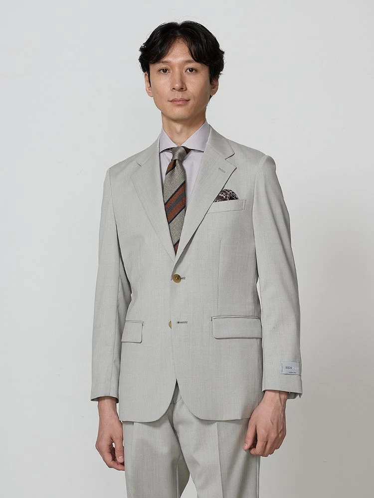 REDA】ヘリンボーン柄スーツ ライトグレー | P.S.FA公式通販