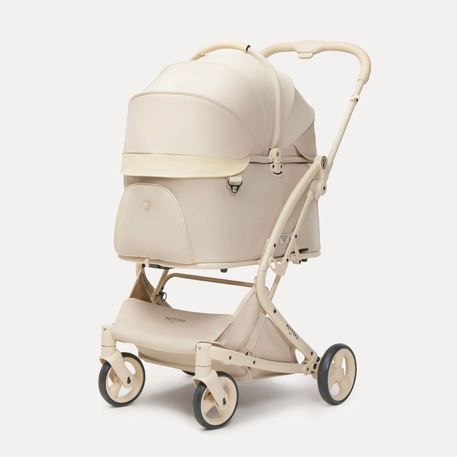 ペットカート MILOU｜ワンタッチでキャリーごと折りたたみ可能の軽量