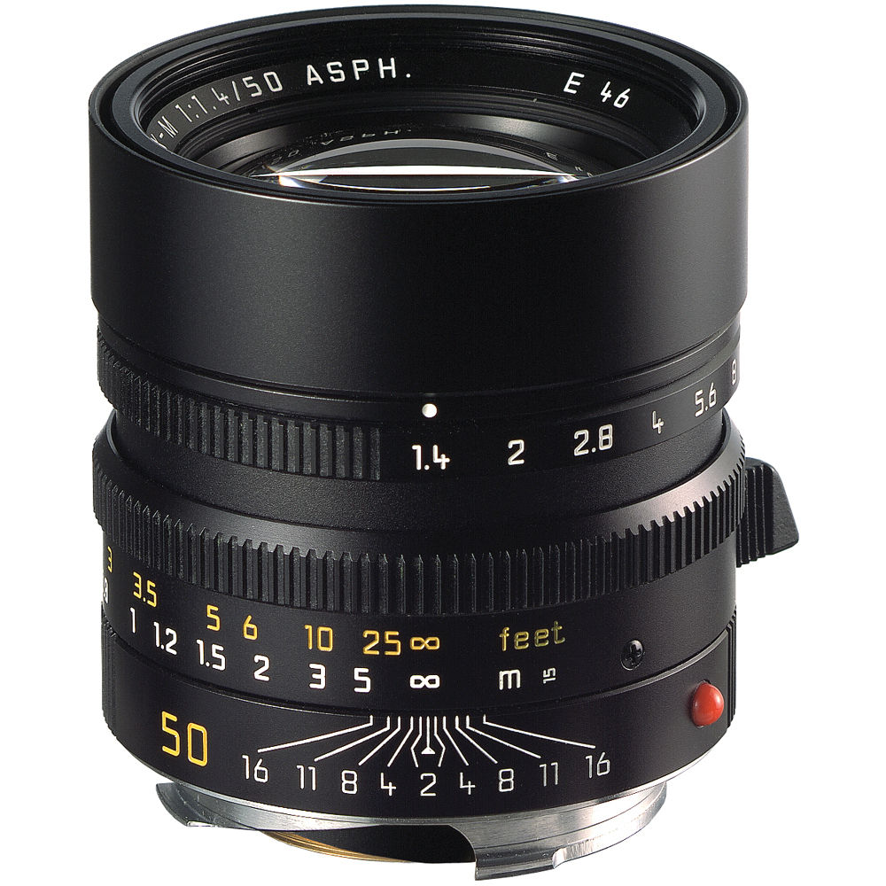 Leica Summilux-M 50mm F/1.4 ASPH. Lens (Black)