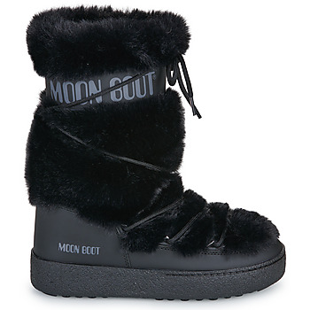 Moon Boot MOON BOOT CLASSIC FAUX FUR Black - Free delivery