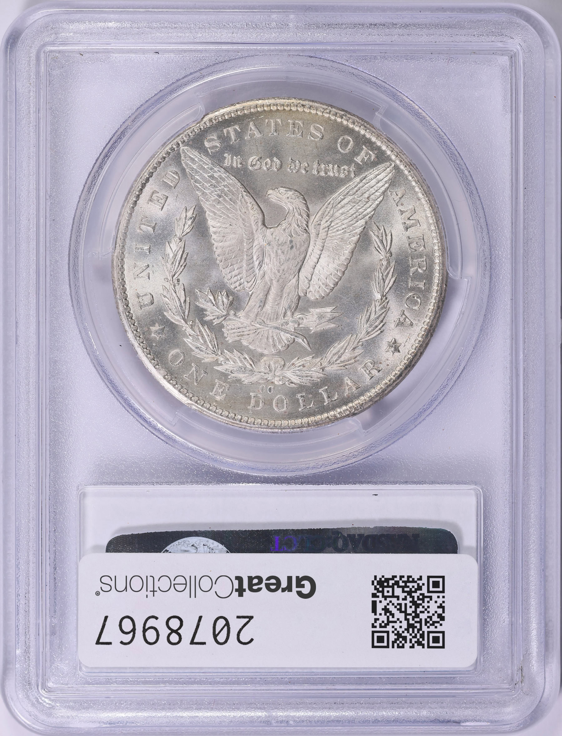 1879-CC Morgan Silver Dollar PCGS MS-65 (Item 2078967