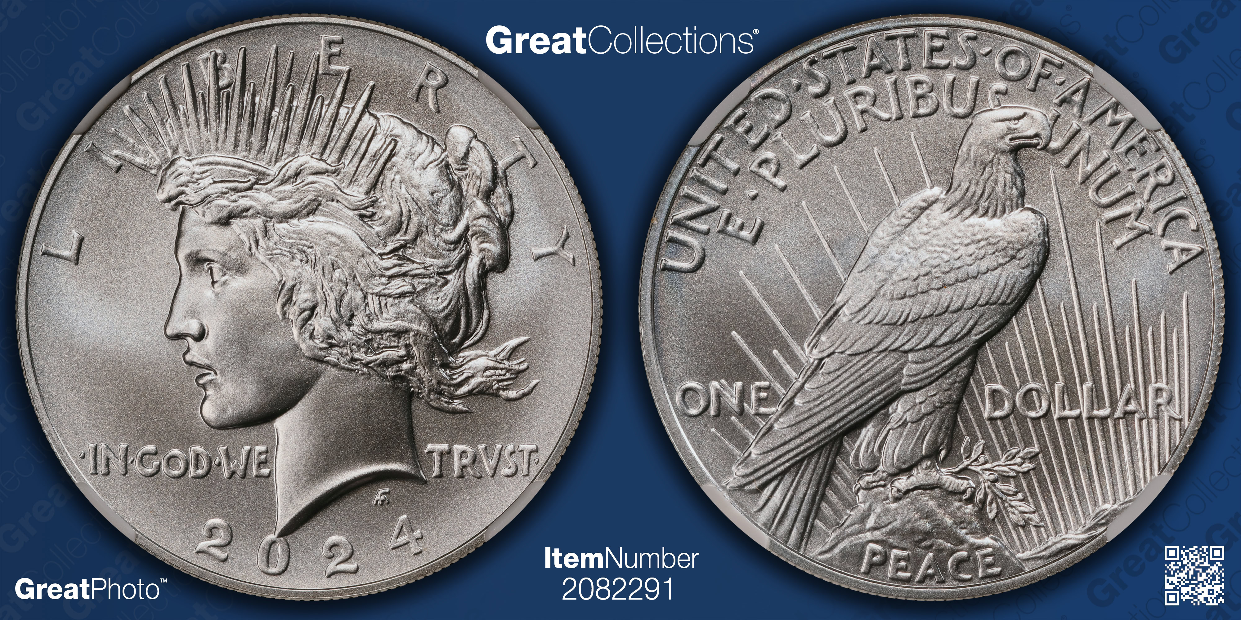 2024 Peace Silver Dollar First Releases NGC MS-70 | NGC Cert