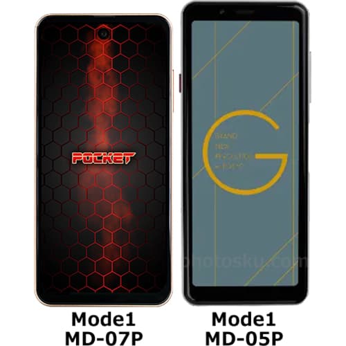 Mode1 Pocket MD-07P」と「Mode1 GRIP MD-05P」の違い - フォトスク