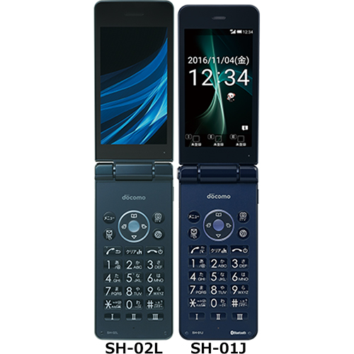 AQUOSケータイ SH-02L」と「AQUOSケータイ SH-01J」の違い - フォトスク