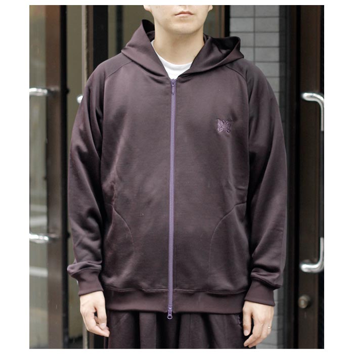 ニードルズ NEEDLES ブライトジャージ ジップドフーディー Zipped