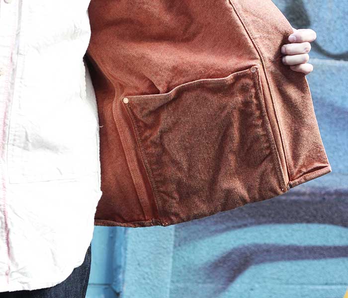 テンダー TENDER Co. フーデッドジャケット ライランドウール コットン