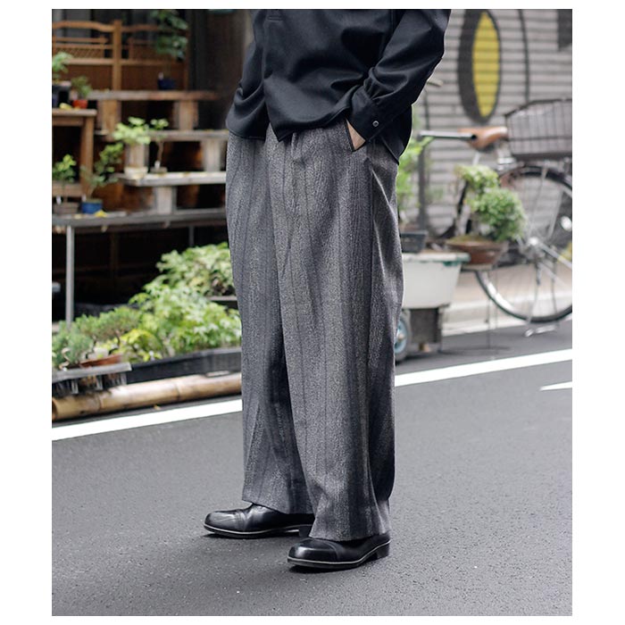 インチ Intch. ウールトラウザー スラックス (9024-2-0-004