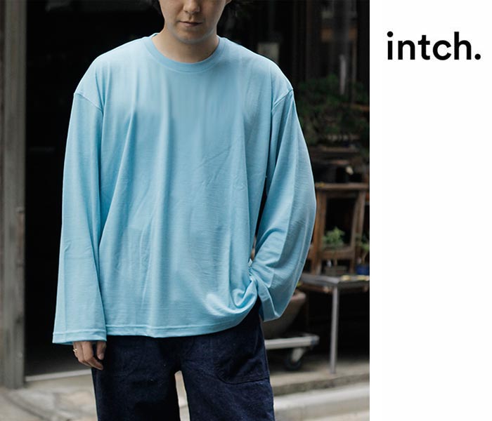 インチ Intch. 100's スムース メリノウール ロングスリーブTシャツ