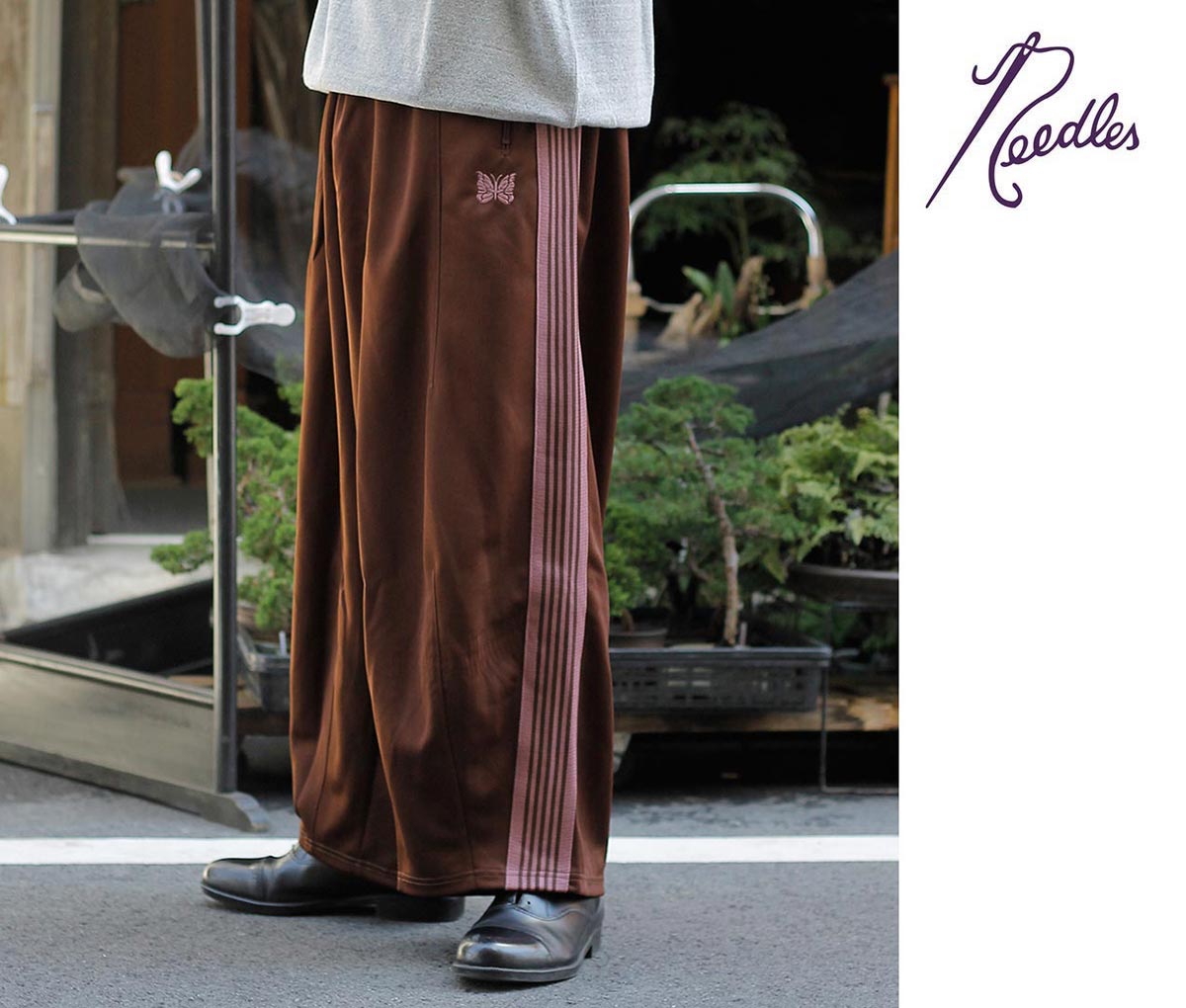 20%OFF セール ニードルズ NEEDLES H.D.トラック パンツ ポリスムース