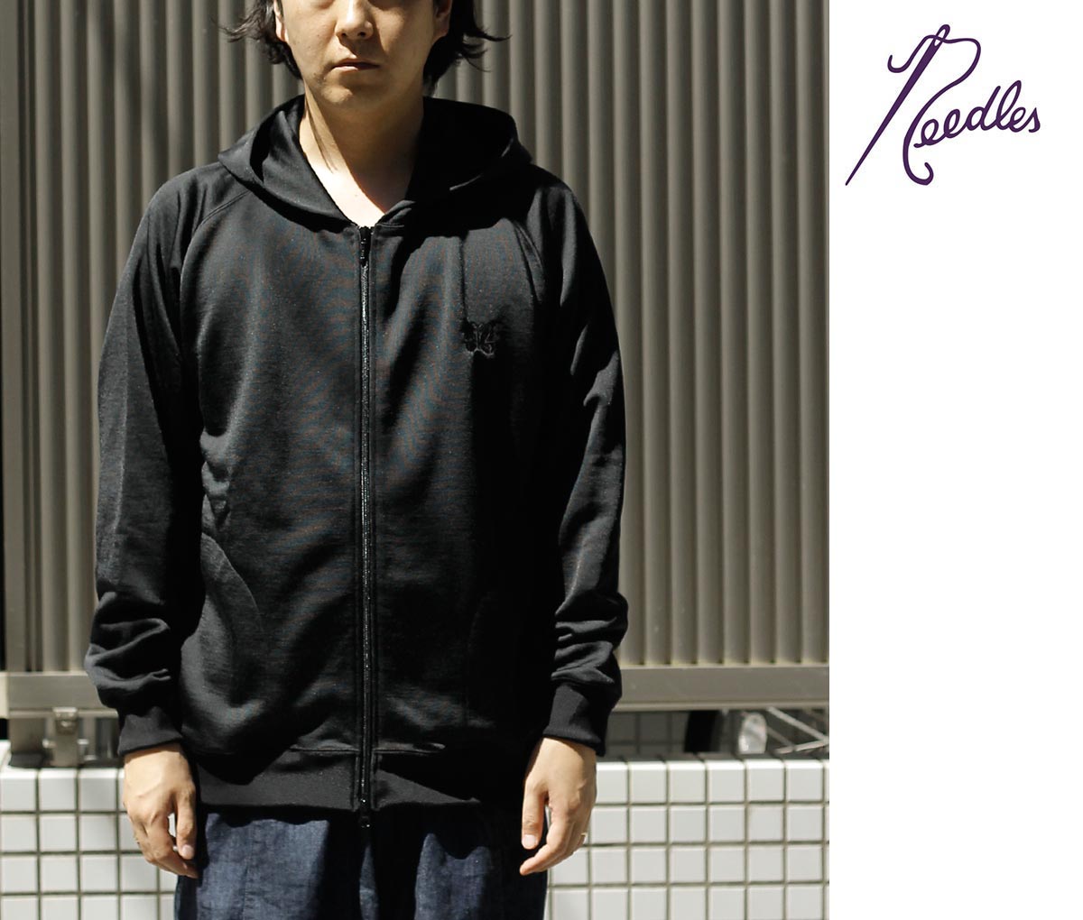 40%OFF セール ニードルズ NEEDLES ジップド フーディー ブライト