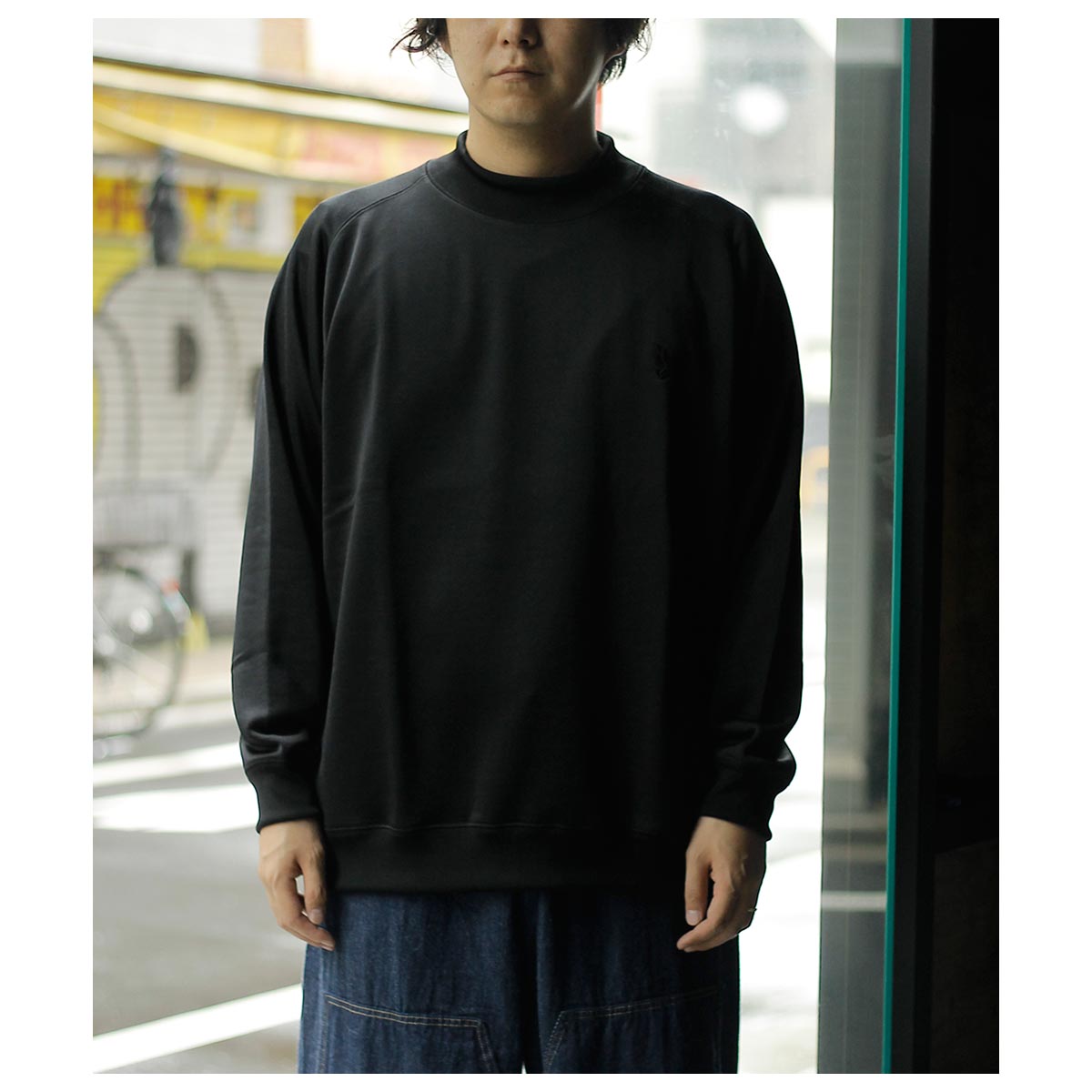 40%OFF セール ニードルズ NEEDLES モックネックシャツ ブライト