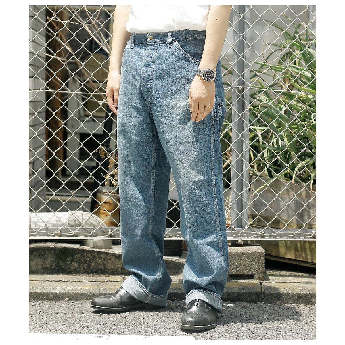 orSlow オアスロウ ペインターパンツ デニム ユーズド加工 DENIM
