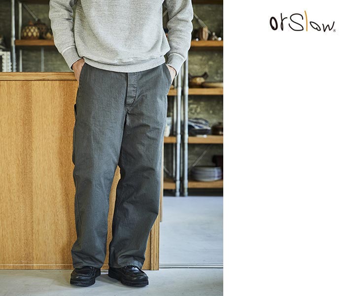 orSlow オアスロウ 24AWシーズナル ワイド フィット フレンチワーク