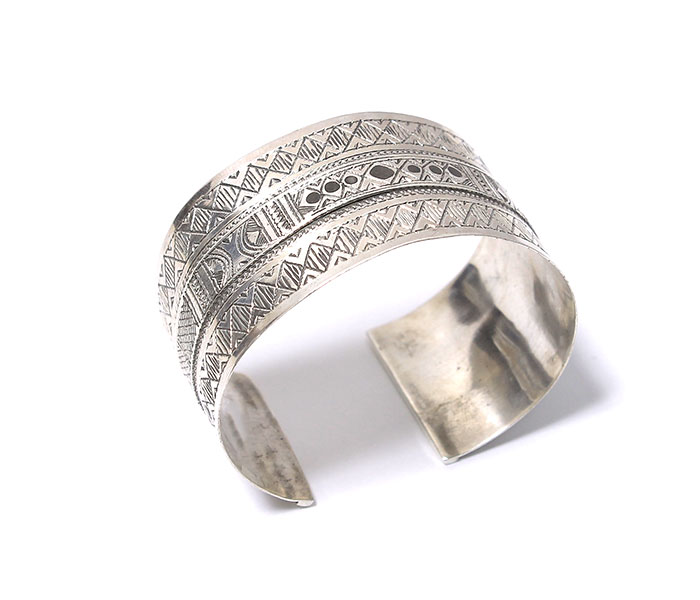トゥアレグ シルバーバングル TOUAREG SILVER BANGLE WIDE No14