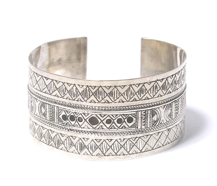 トゥアレグ シルバーバングル TOUAREG SILVER BANGLE WIDE No14