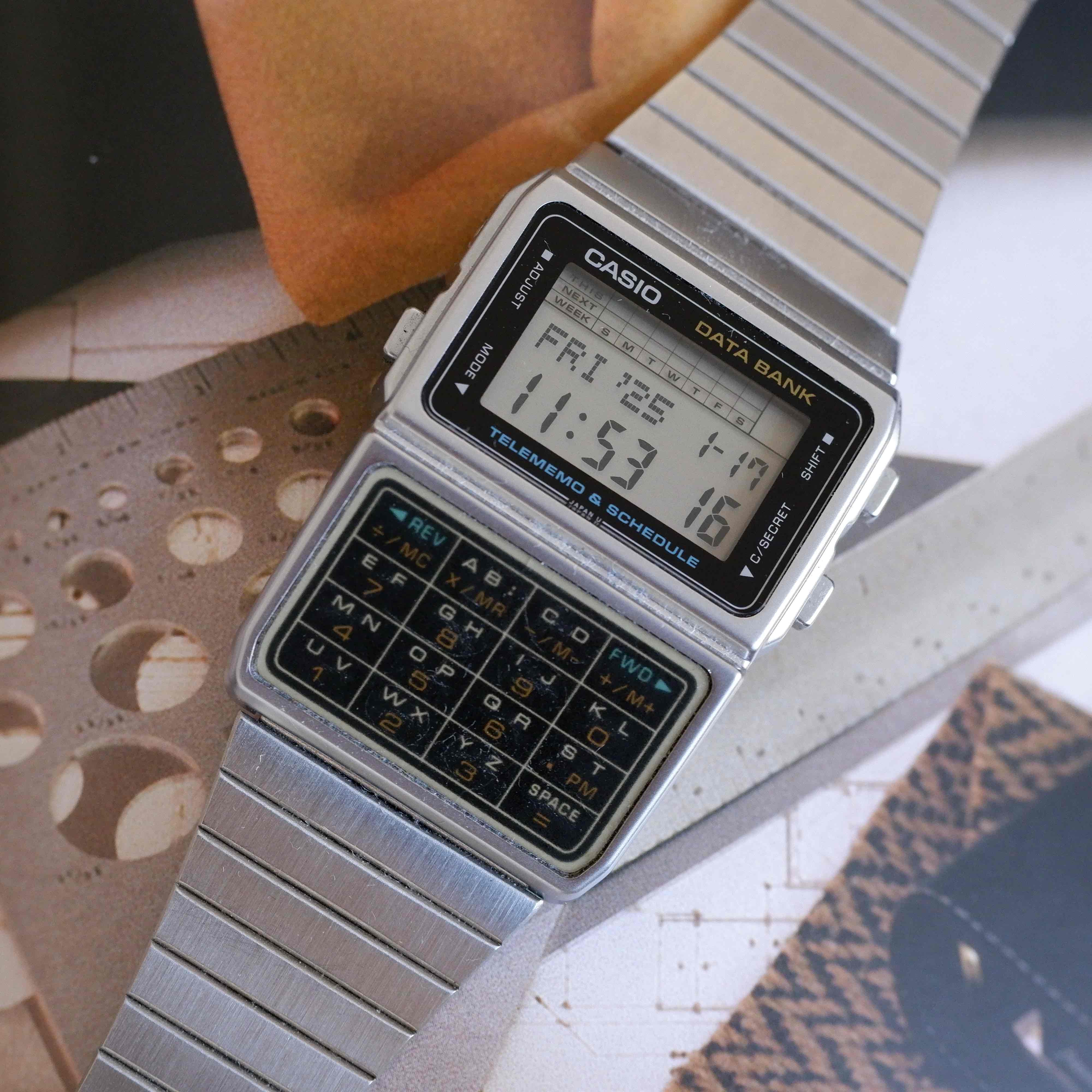 Vintage Casio Ref. DBC-610 Data Bank Quartz 80s Mint Condition