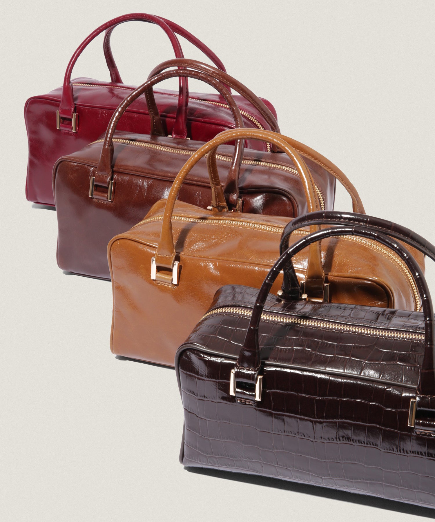 スクエア ボストン バッグ 3|バッグ|PIMENTÉ-ピモンテオンラインストア