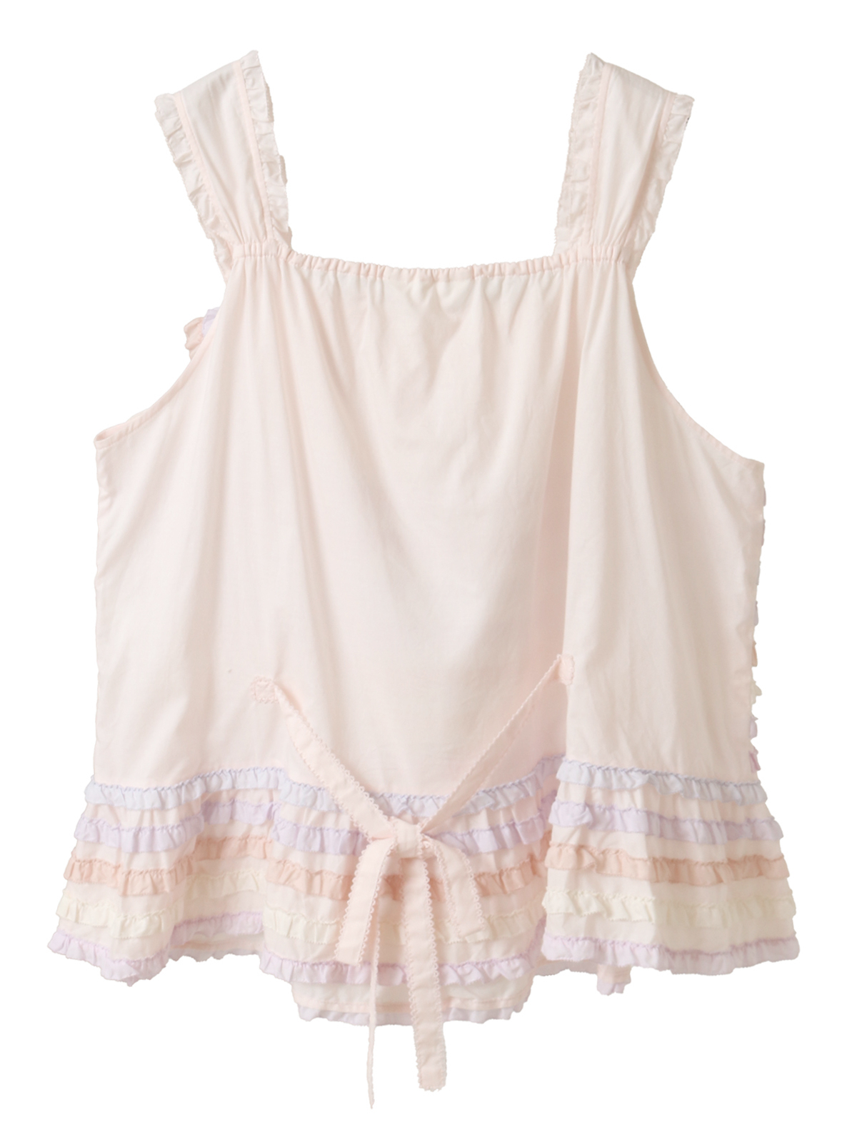 あじさいグラデーションフリルキャミソールブラウス｜ピンクハウス