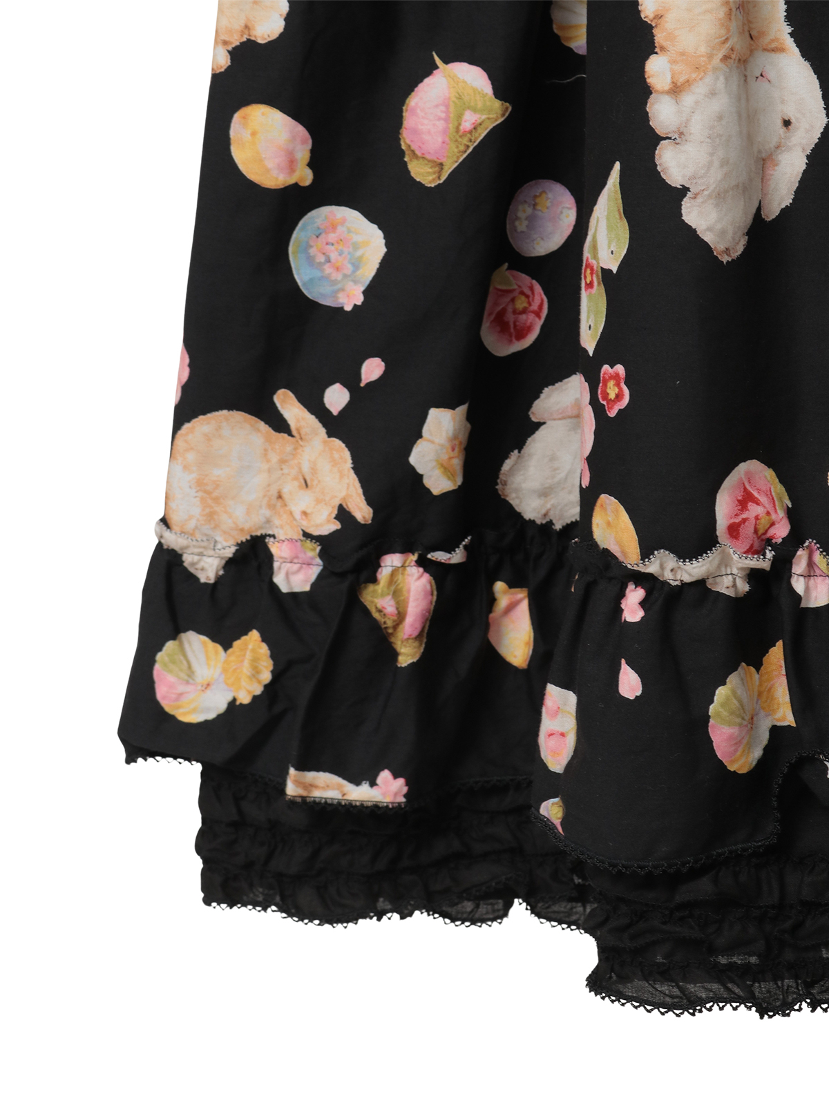 幸見うさぎプリントミディワンピース｜ピンクハウスオフィシャル