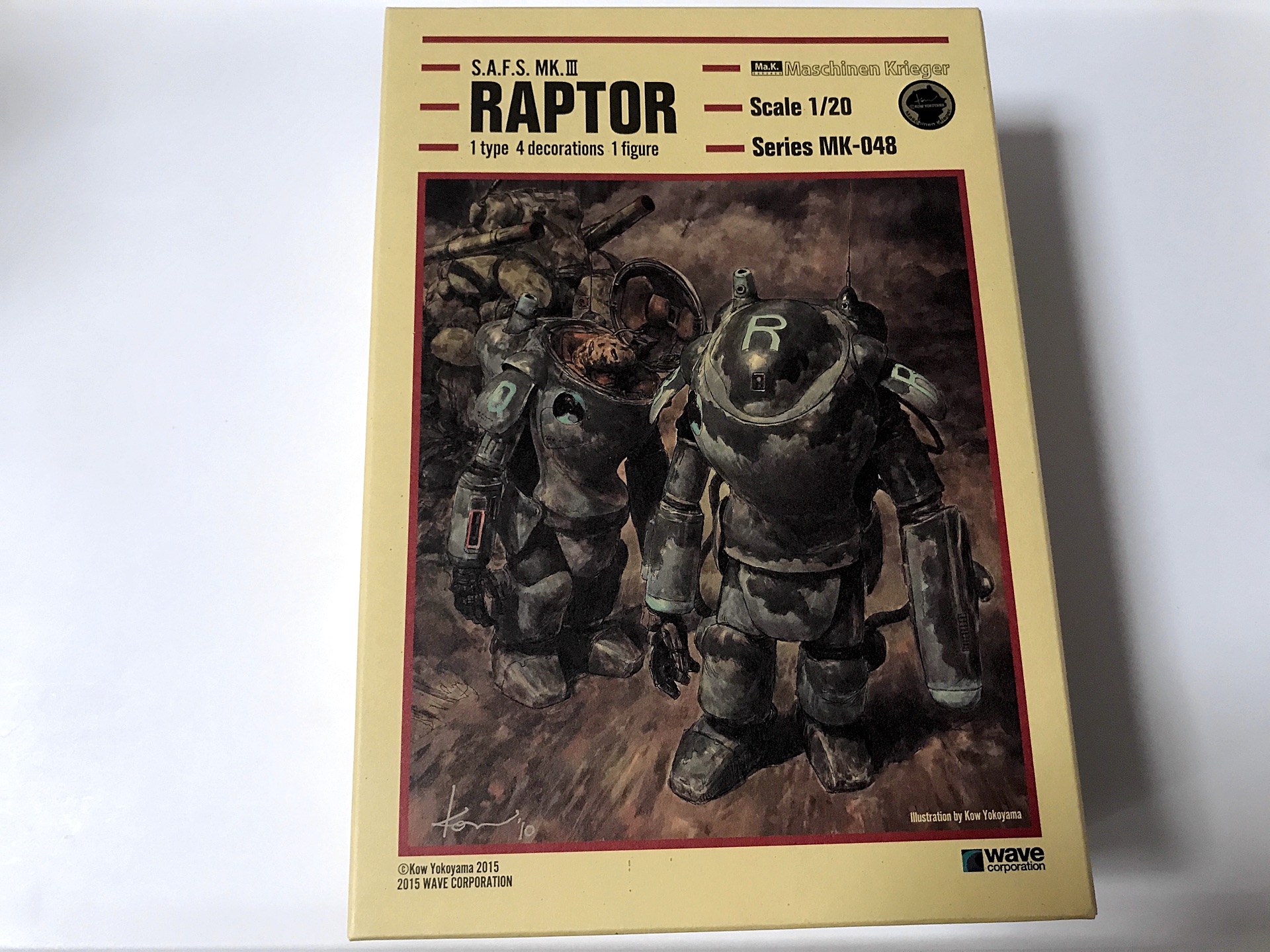 WAVE RAPTOR 開封 レビュー – マシーネンのすみっこ