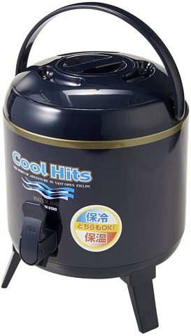 クールヒッツ ウォータージャグ6L(ネイビー)M-5026 ＜ 株式会社YAKIN