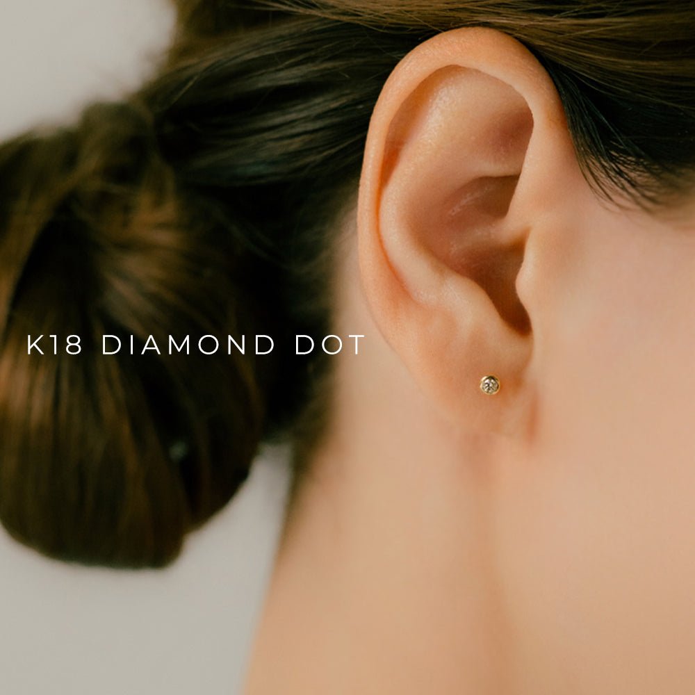 14G セット ボディピアス│ファーストピアスにオススメ K18/Pt 3mm