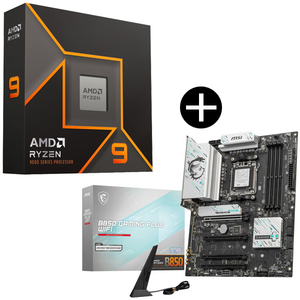 AMD Ryzen 7 9800X3D CPU + MSI MAG X870 TOMAHAWK WIFI マザーボード