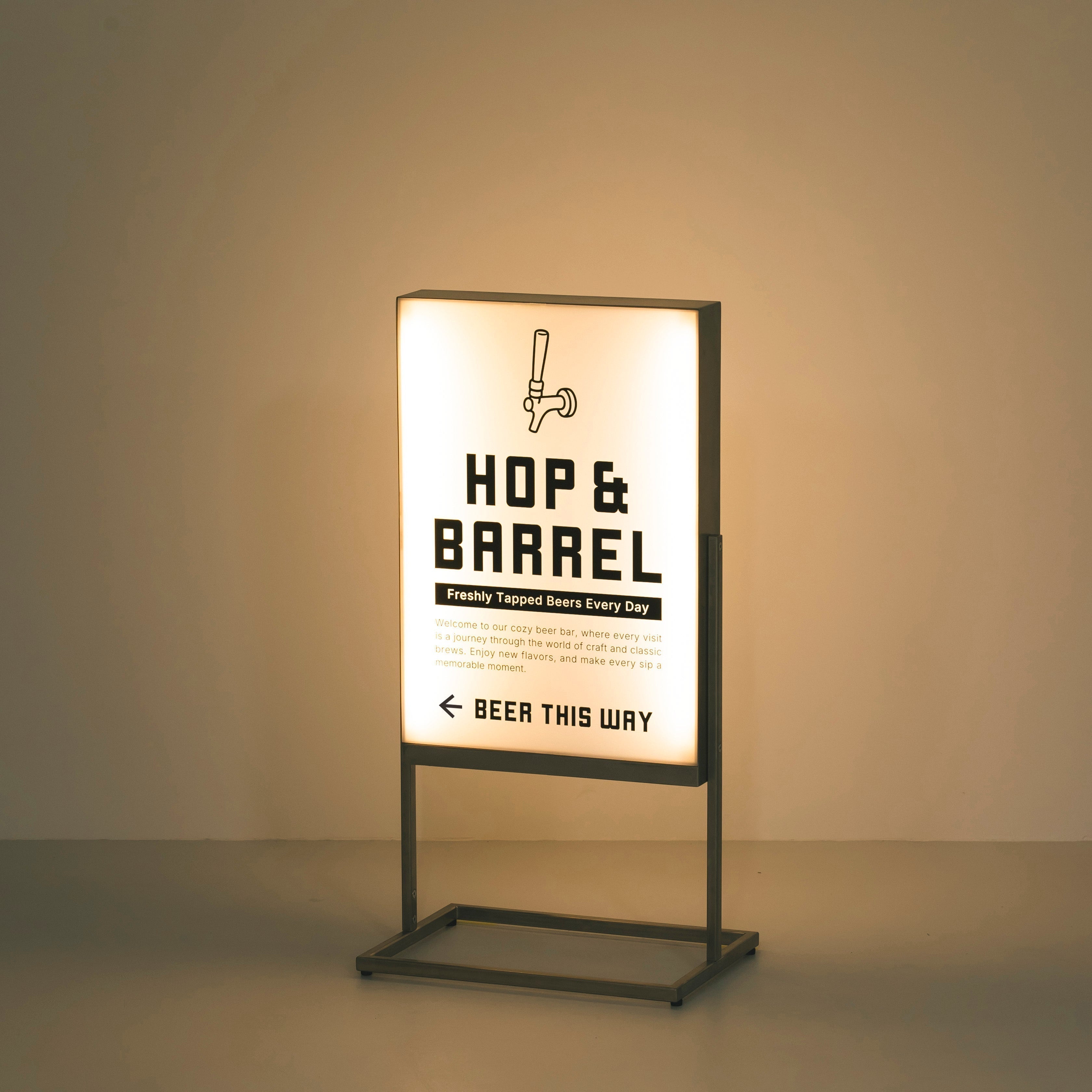 LIGHT BOX サイン L-SIZE