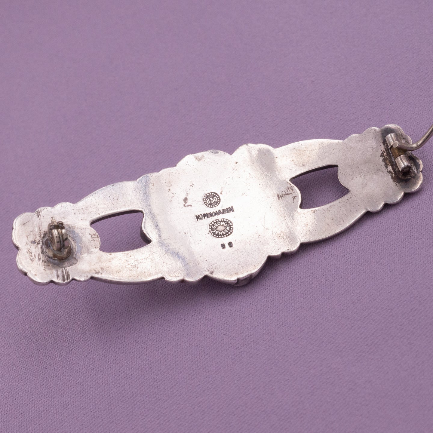 Post 1945 Georg Jensen Brooch – Pippin Vintage Jewelry